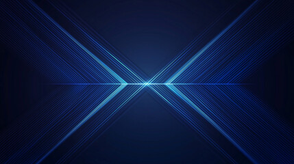 Blue light beam abstract background