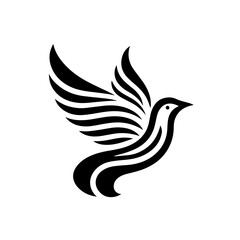 Fototapeta premium vector illustration of a bird