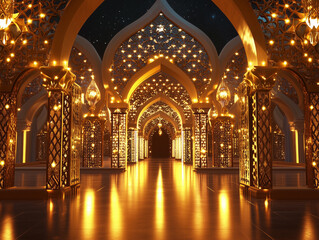 Obraz premium Eid Mubarak