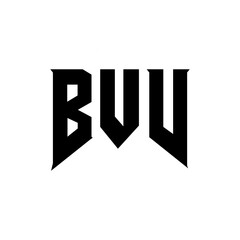 BVV letter logo design for technology company. BVV logo design black and white color combination. BVV logo, BVV vector, BVV design, BVV icon, BVV alphabet. BVV typography logo design.