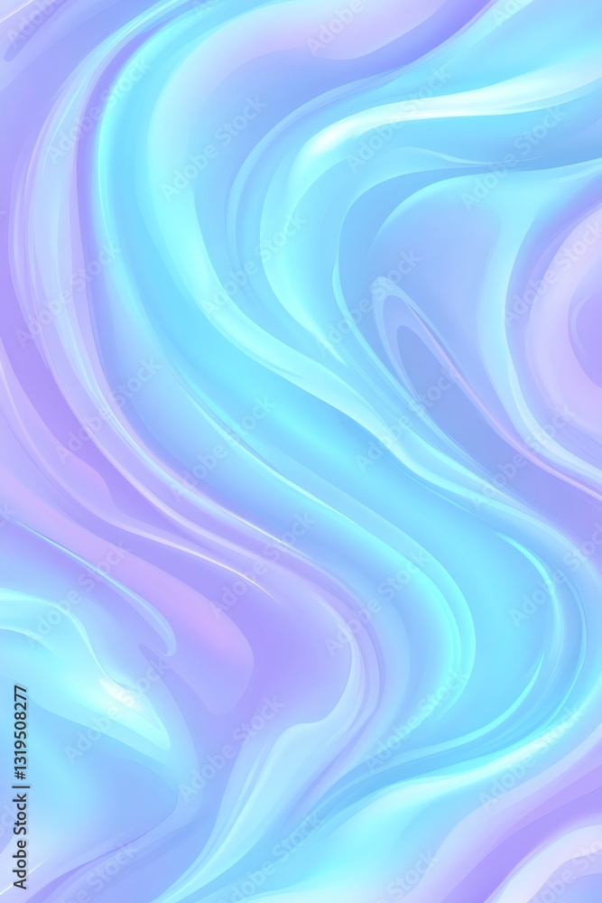Poster pastel colors swirling together, forming soft abstract patterns with artistic visual potential