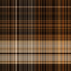 Warm fall gingham tartan check seamless pattern. Woven classic variegated ombre check texture with fabric effect. Repeatable tile for fashion and home decor soft furnishing design. 