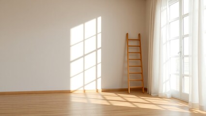 Obraz premium ladder on the room