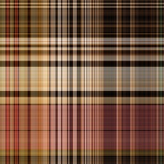 Warm fall gingham tartan check seamless pattern. Woven classic variegated ombre check texture with fabric effect. Repeatable tile for fashion and home decor soft furnishing design. 