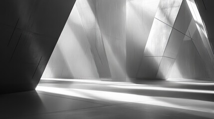 Modern Architecture Interior Sunlight