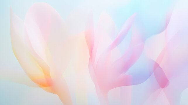 soft blurred representation of nostalgic memories and undefined emotions captured in color-faded abstract design