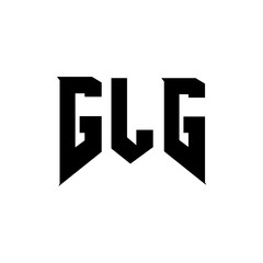 GLG letter logo design for technology company. GLG logo design black and white color combination. GLG logo, GLG vector, GLG design, GLG icon, GLG alphabet. GLG typography logo design.