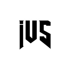 IUS letter logo design for technology company. IUS logo design black and white color combination. IUS logo, IUS vector, IUS design, IUS icon, IUS alphabet. IUS typography logo design.