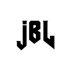 JBL letter logo design for technology company. JBL logo design black and white color combination. JBL logo, JBL vector, JBL design, JBL icon, JBL alphabet. JBL typography logo design.