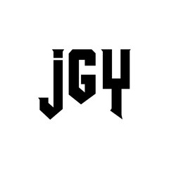JGY letter logo design for technology company. JGY logo design black and white color combination. JGY logo, JGY vector, JGY design, JGY icon, JGY alphabet. JGY typography logo design.