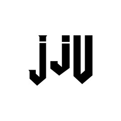 JJU letter logo design for technology company. JJU logo design black and white color combination. JJU logo, JJU vector, JJU design, JJU icon, JJU alphabet. JJU typography logo design.