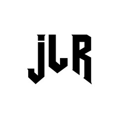 JLR letter logo design for technology company. JLR logo design black and white color combination. JLR logo, JLR vector, JLR design, JLR icon, JLR alphabet. JLR typography logo design.