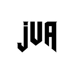 JUA letter logo design for technology company. JUA logo design black and white color combination. JUA logo, JUA vector, JUA design, JUA icon, JUA alphabet. JUA typography logo design.