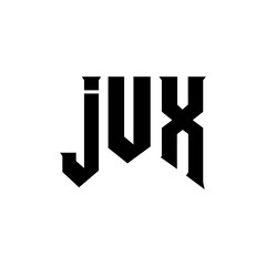 JUX letter logo design for technology company. JUX logo design black and white color combination. JUX logo, JUX vector, JUX design, JUX icon, JUX alphabet. JUX typography logo design.