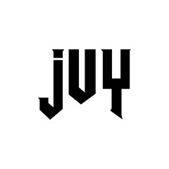 JUY letter logo design for technology company. JUY logo design black and white color combination. JUY logo, JUY vector, JUY design, JUY icon, JUY alphabet. JUY typography logo design.