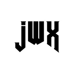 JWX letter logo design for technology company. JWX logo design black and white color combination. JWX logo, JWX vector, JWX design, JWX icon, JWX alphabet. JWX typography logo design.