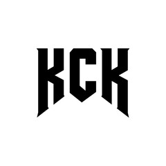 KCK letter logo design for technology company. KCK logo design black and white color combination. KCK logo, KCK vector, KCK design, KCK icon, KCK alphabet. KCK typography logo design.