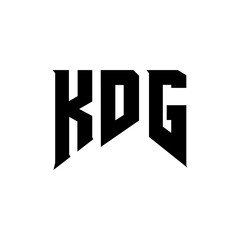 KDG letter logo design for technology company. KDG logo design black and white color combination. KDG logo, KDG vector, KDG design, KDG icon, KDG alphabet. KDG typography logo design.