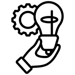 Innovation Outline Icon