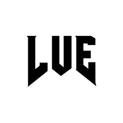 LVE letter logo design for technology company. LVE logo design black and white color combination. LVE logo, LVE vector, LVE design, LVE icon, LVE alphabet. LVE typography logo design.