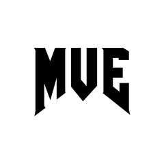 MVE letter logo design for technology company. MVE logo design black and white color combination. MVE logo, MVE vector, MVE design, MVE icon, MVE alphabet. MVE typography logo design.
