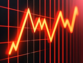 Fototapeta premium economics with GDP global. Global recession indicators identifying economic downturns and their impact on GDP