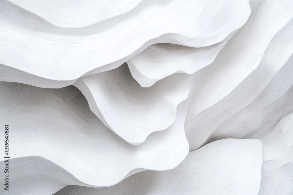 Poster capture monochrome close-up texture showcasing intricate details and subtle tones for serene effect