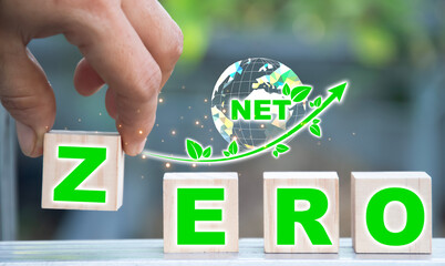 The Net Zero concept, net zero greenhouse gas emissions, is a long-term strategic goal of a climate-neutral and environmentally sustainable world.