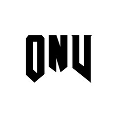 ONV letter logo design for technology company. ONV logo design black and white color combination. ONV logo, ONV vector, ONV design, ONV icon, ONV alphabet. ONV typography logo design.