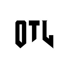 OTL letter logo design for technology company. OTL logo design black and white color combination. OTL logo, OTL vector, OTL design, OTL icon, OTL alphabet. OTL typography logo design.