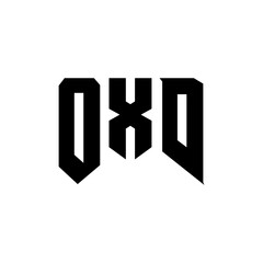 OXD letter logo design for technology company. OXD logo design black and white color combination. OXD logo, OXD vector, OXD design, OXD icon, OXD alphabet. OXD typography logo design.