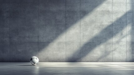 Sports Mockup Sports View Volleyball Text Wall Graphic