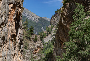 Samaria Gorge Landscape