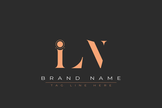 ILN abstract letter logo design. This logo is designed by three abstract letters.