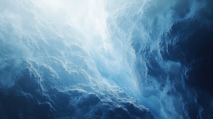 Frosty Window with Soft Light and Winter Textures