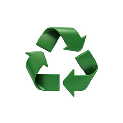 Obraz premium recycle symbol on transparent background