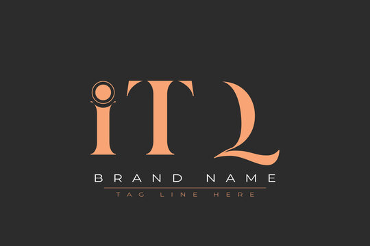 ITQ abstract letter logo design. This logo is designed by three abstract letters.