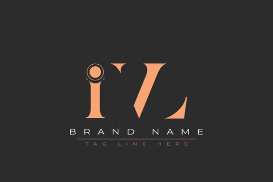 IVL abstract letter logo design. This logo is designed by three abstract letters.