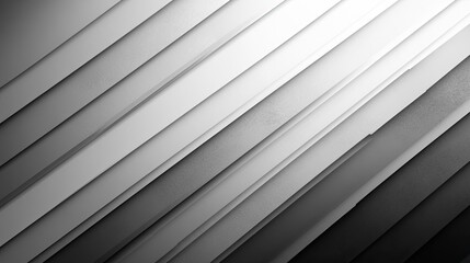 Obraz premium Diagonal grayscale stripes, abstract background, design element