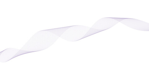  Abstract colorful wave element for design. Digital frequency track equalizer. Stylized line art background. Vector illustration.