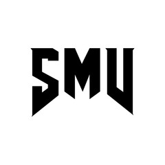 SMV letter logo design for technology company. SMV logo design black and white color combination. SMV logo, SMV vector, SMV design, SMV icon, SMV alphabet. SMV typography logo design.