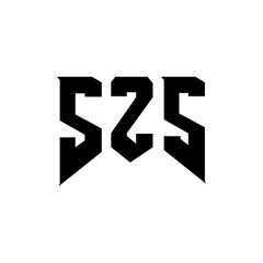 SZS letter logo design for technology company. SZS logo design black and white color combination. SZS logo, SZS vector, SZS design, SZS icon, SZS alphabet. SZS typography logo design.