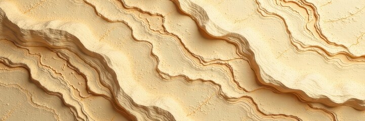Abstract warm beige rock wall, organic texture, texture, minimalist