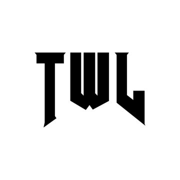 TWL letter logo design for technology company. TWL logo design black and white color combination. TWL logo, TWL vector, TWL design, TWL icon, TWL alphabet. TWL typography logo design.