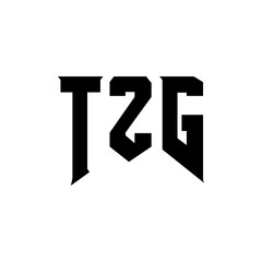 TZG letter logo design for technology company. TZG logo design black and white color combination. TZG logo, TZG vector, TZG design, TZG icon, TZG alphabet. TZG typography logo design.