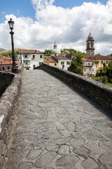 Pontremoli stone bridge, Italy
