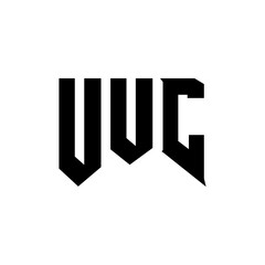 UUC letter logo design for technology company. UUC logo design black and white color combination. UUC logo, UUC vector, UUC design, UUC icon, UUC alphabet. UUC typography logo design.