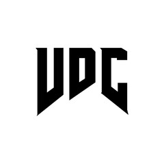 VDC letter logo design for technology company. VDC logo design black and white color combination. VDC logo, VDC vector, VDC design, VDC icon, VDC alphabet. VDC typography logo design.