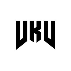 VKV letter logo design for technology company. VKV logo design black and white color combination. VKV logo, VKV vector, VKV design, VKV icon, VKV alphabet. VKV typography logo design.