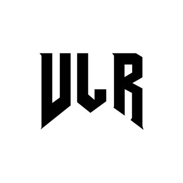 VLR letter logo design for technology company. VLR logo design black and white color combination. VLR logo, VLR vector, VLR design, VLR icon, VLR alphabet. VLR typography logo design.